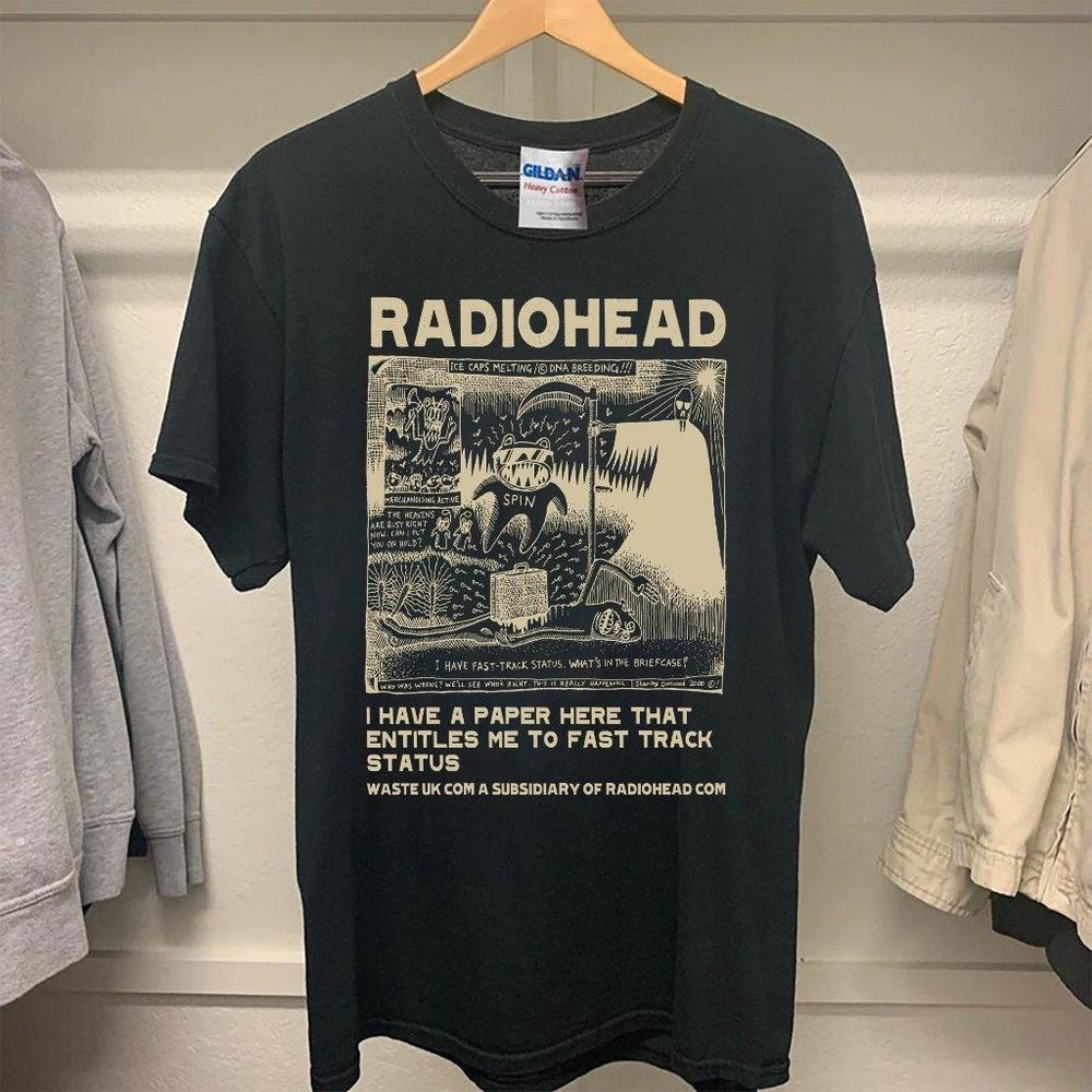Radiohead Shirt Radiohead T-Shirt Radiohead Vintage Shirt 2